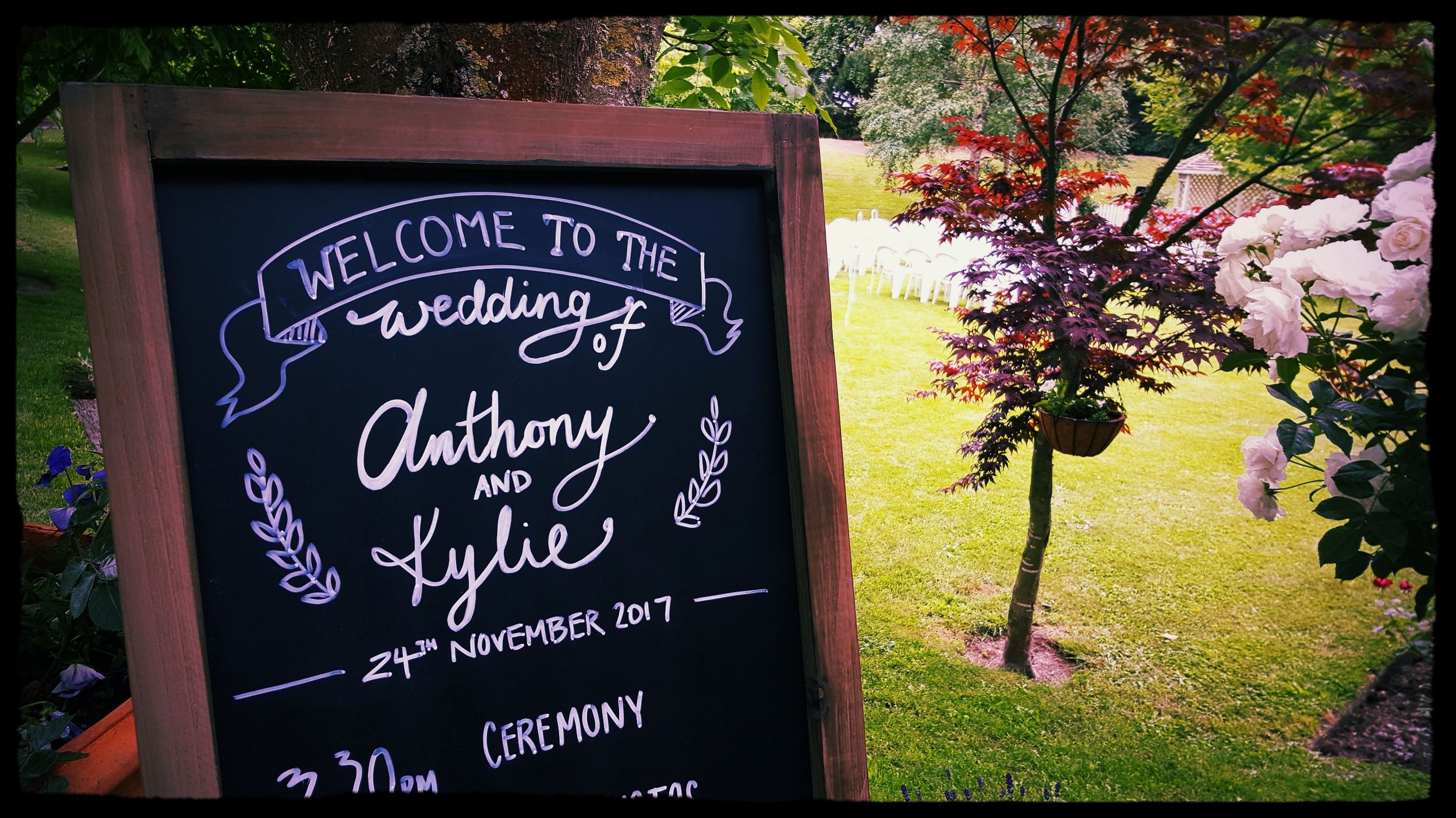 Photo credit: a celebrant who arrived nice and early