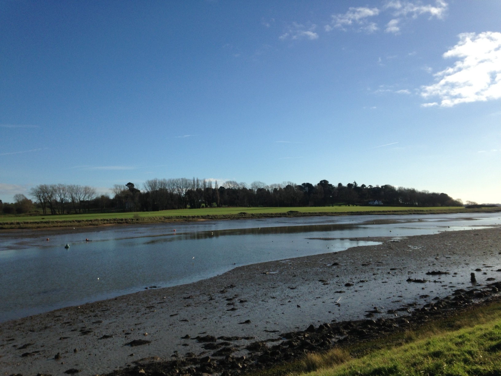 The beautiful River Deben at Woodbridge