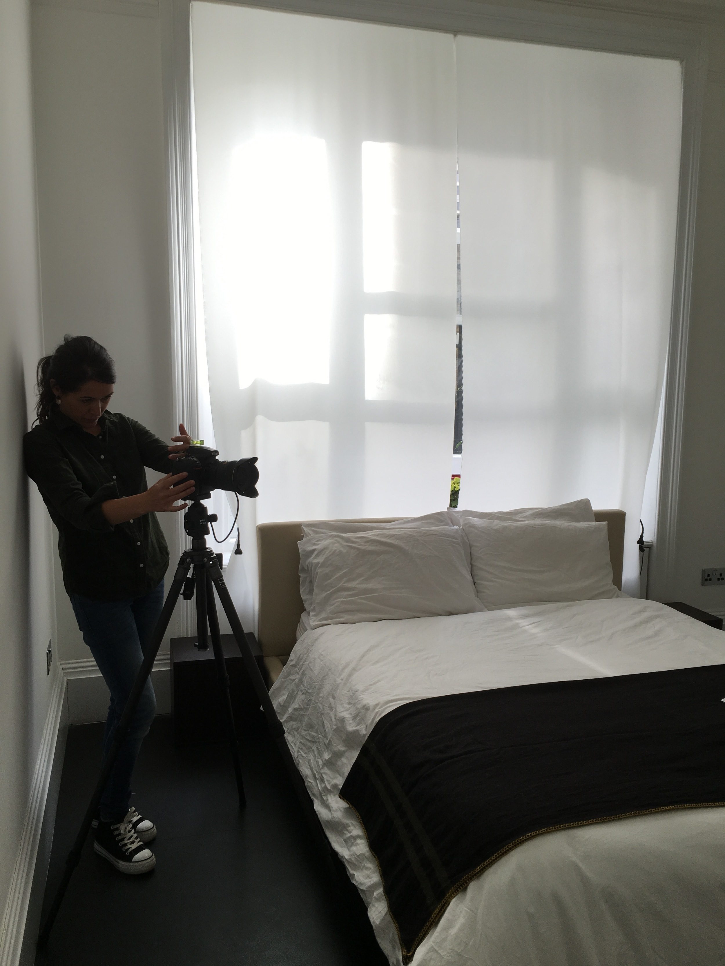 Photographer Veronica in a tight spot!