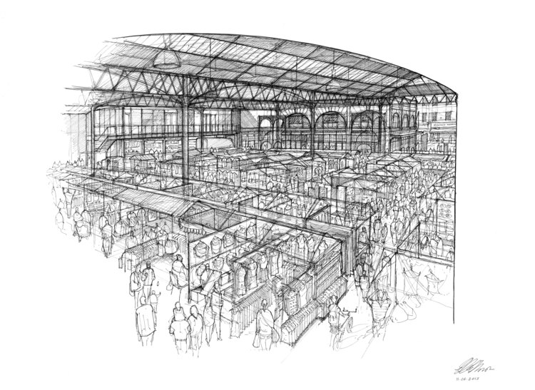 'Spitalfields' © Luke Adam Hawker
