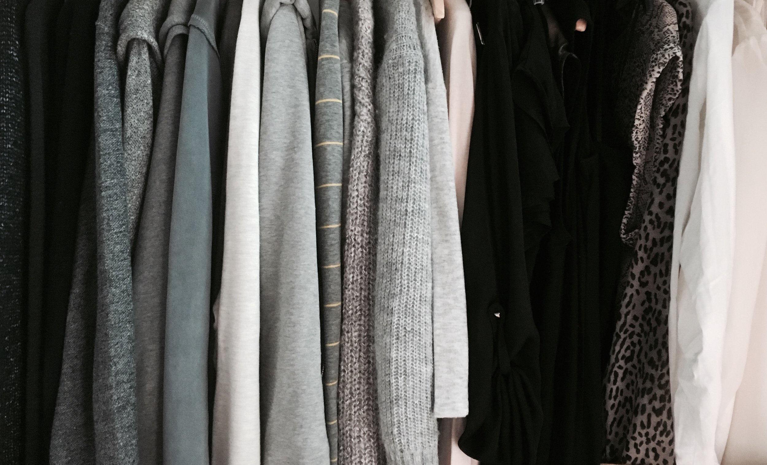 How many grey jumpers is too many?