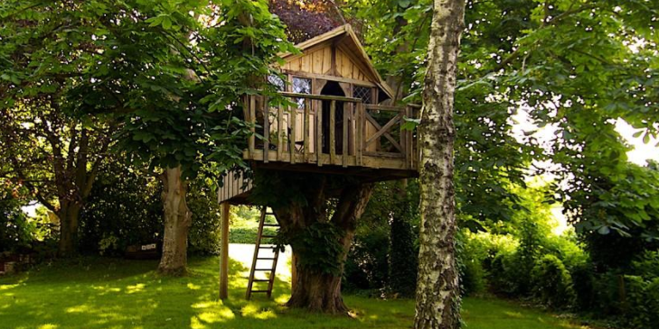 Kids will love this treehouse!