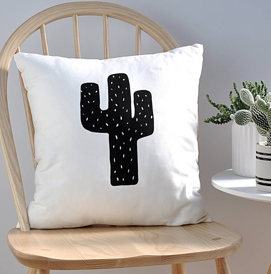Native Cactus print cushion by Nomadic Being, £30 - Notonthehighstreet