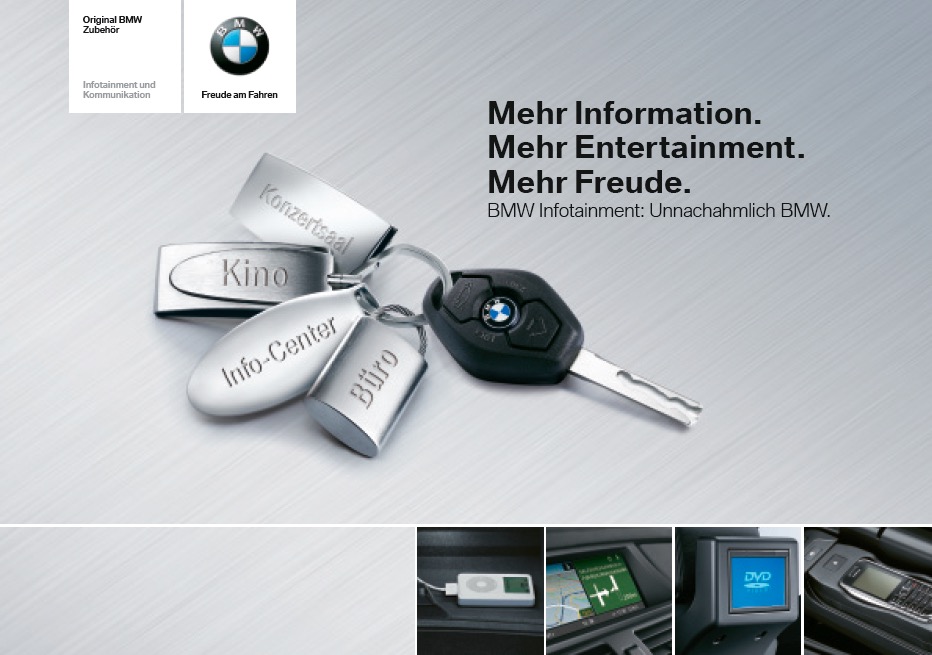 Infotainment Flyer BMW 1