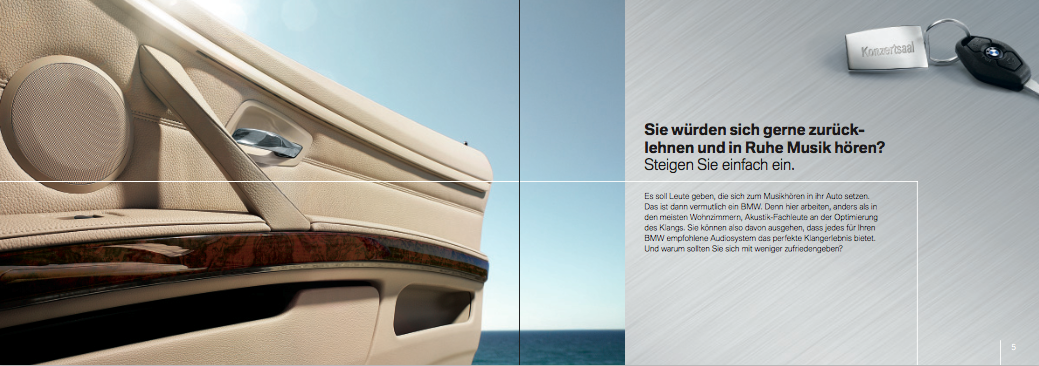 Infotainment Flyer BMW 3