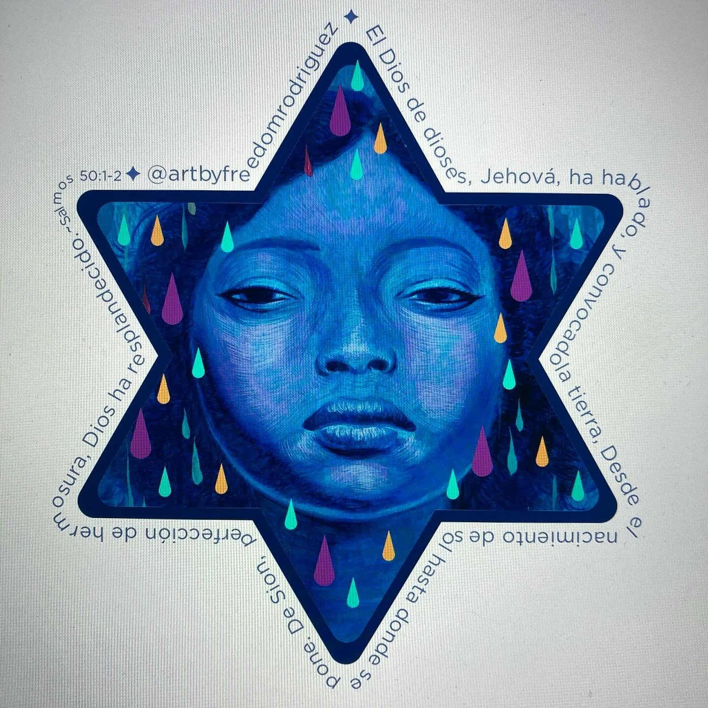 Stickers designs in the making.