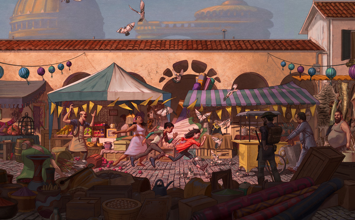 Detail of "Rules for Thieves" cover art