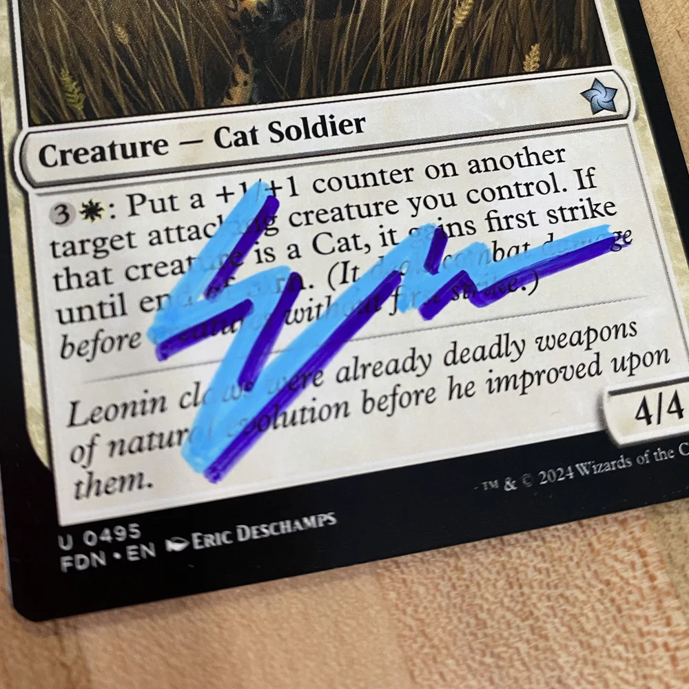 "Shadow" Signature (CUSTOM COLORS)  Eric Deschamps Illustration