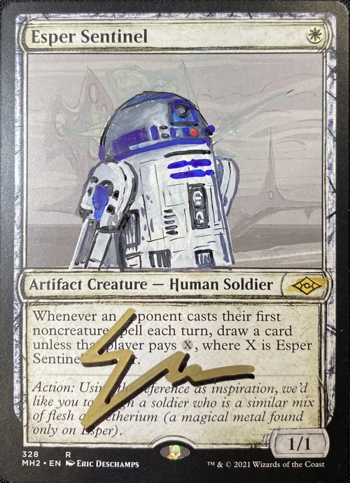 eric deschamps mtg cards Olivia Voldaren - - Signed redeem cards mtg arena "Shadow"