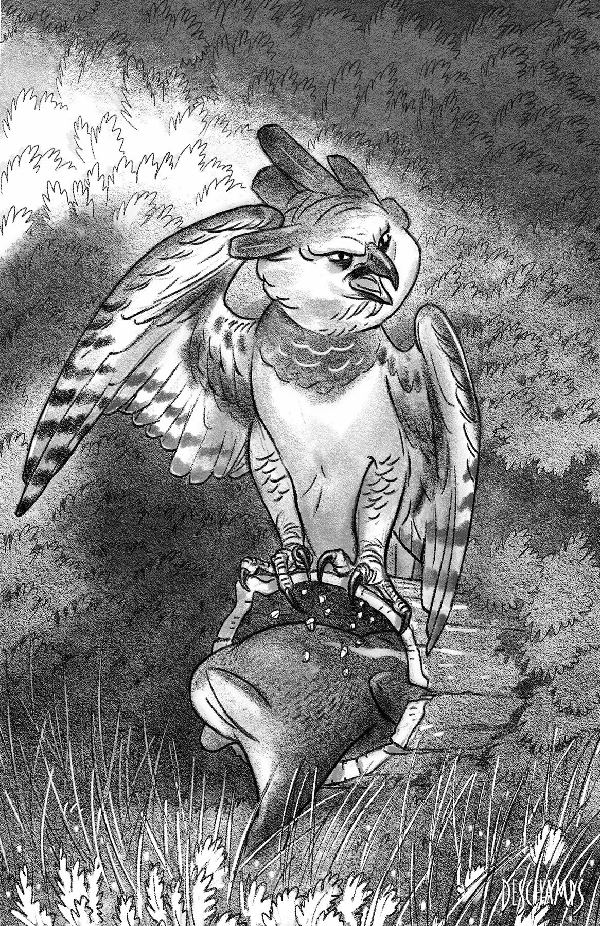 Children s Book Art Eric Deschamps Illustration children-s-book-art-eric-deschamps-illustration