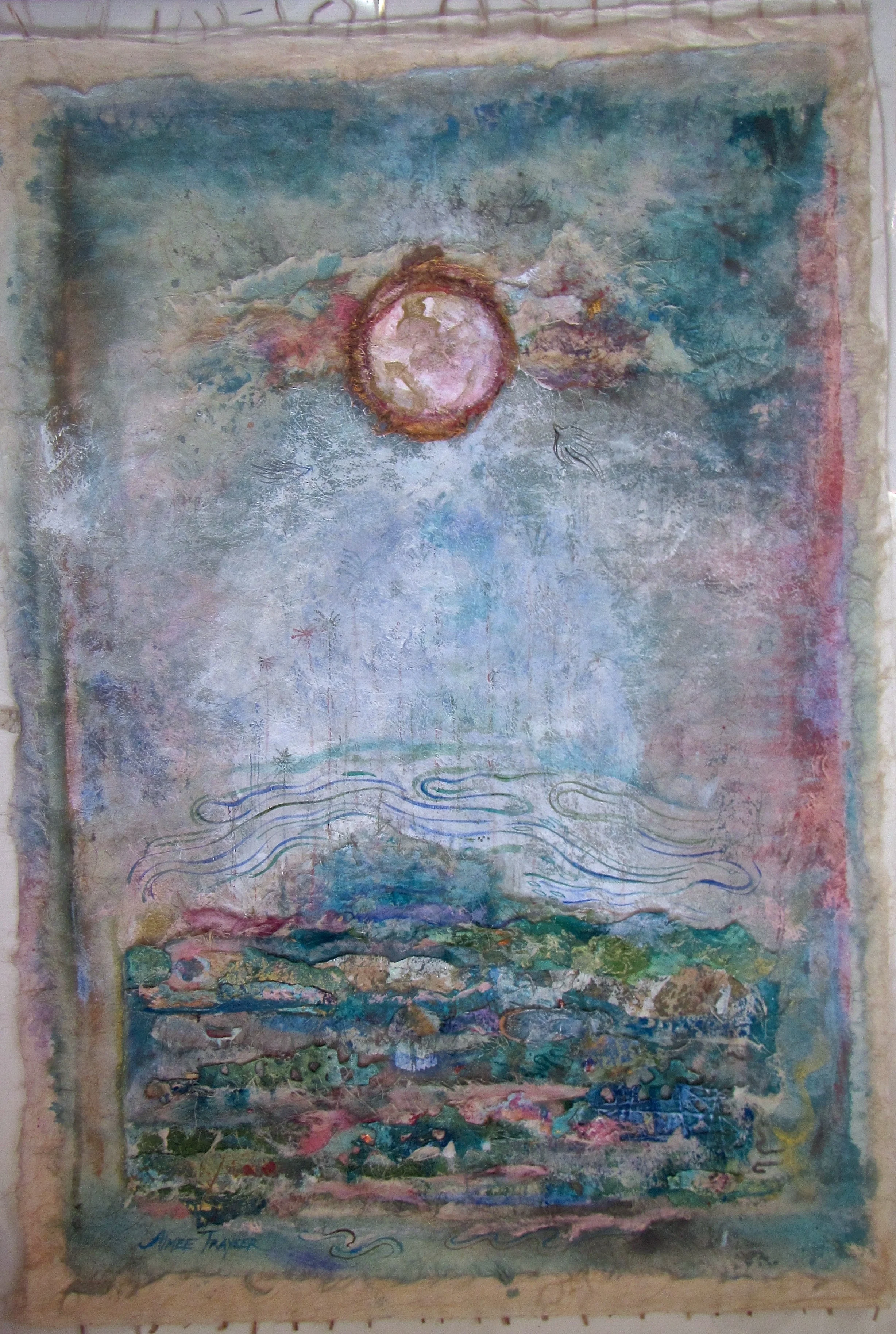 Earth and Sea Collage