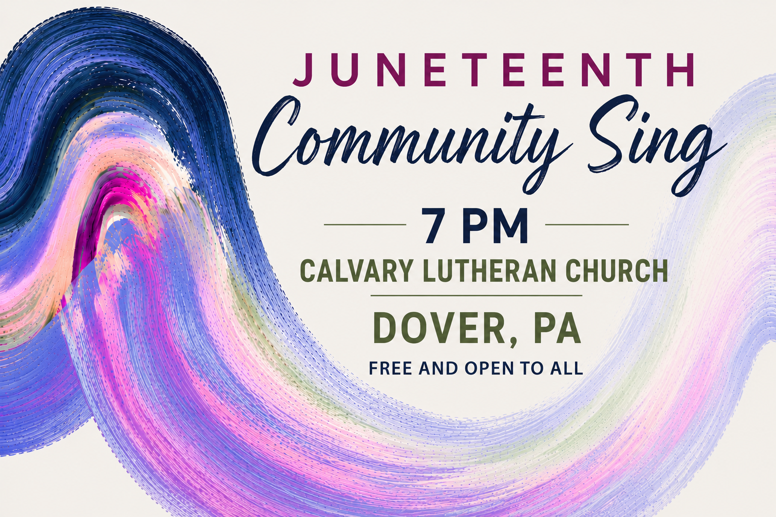 Juneteenth Community SING