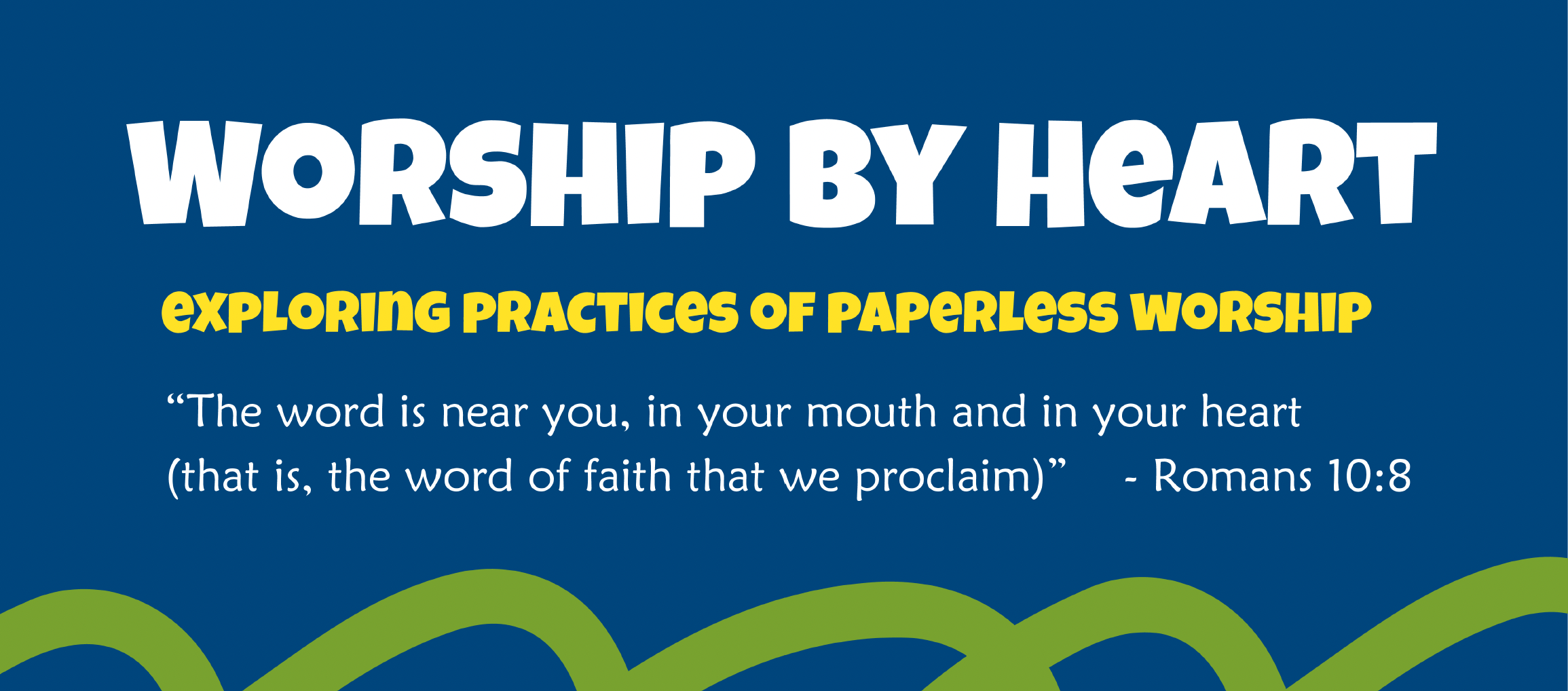 worship by heart: exploring practices of paperless leadership