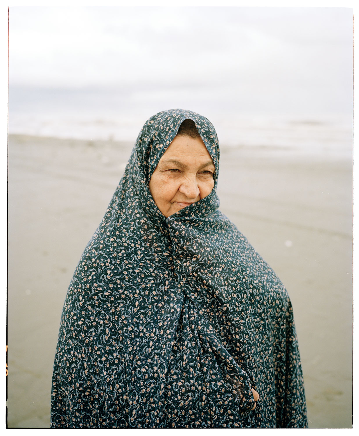 Woman on beach