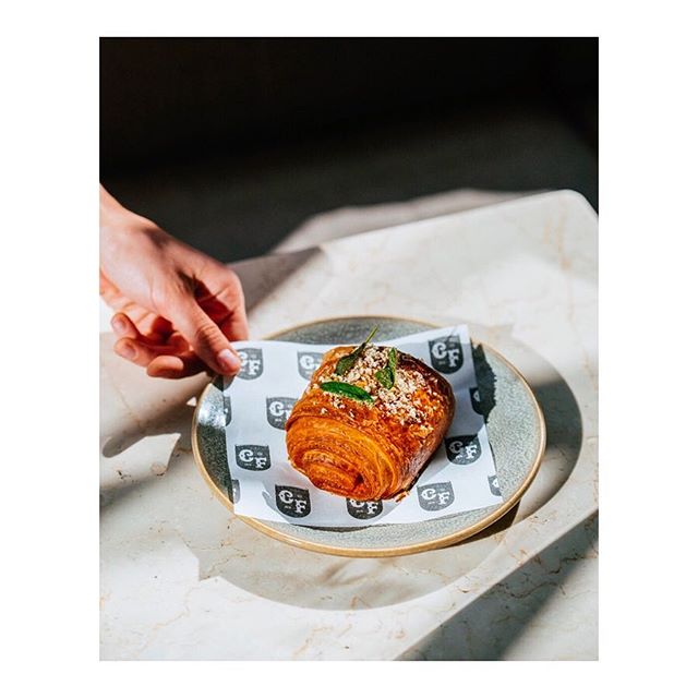 @caravanrestaurants teamed up with @rocketandsquash to create the &lsquo;Pain au &lsquo;Nduja&rsquo;, a pain au chocolat made from Nduja salami, honey, walnuts and sage. And it&rsquo;s every bit as incredible as it sounds. Also, &pound;1 from every o
