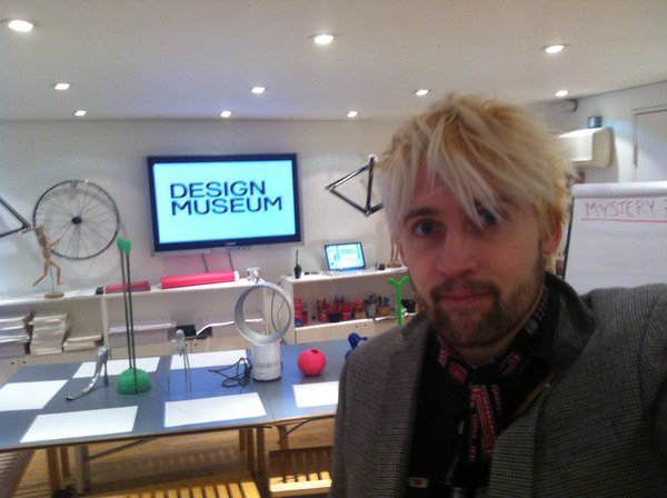 David Houston, Learning Producer at the Design Museum during #MuseumWeek.