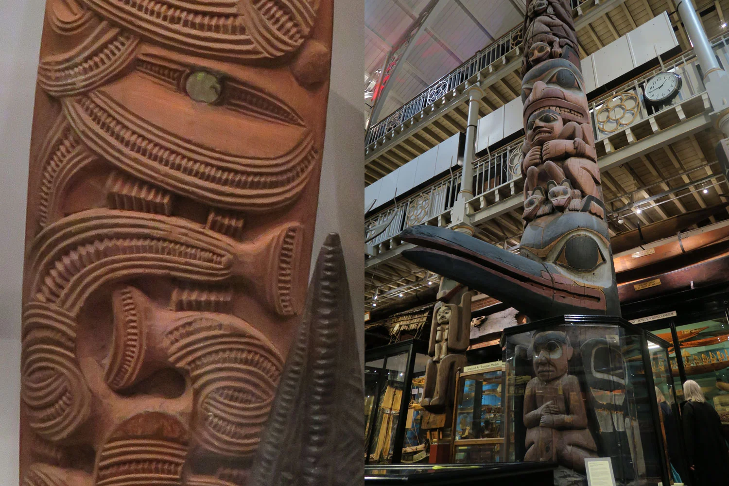 Maori art, totem poles and anthropological finds galore at the Pitt Rivers museum