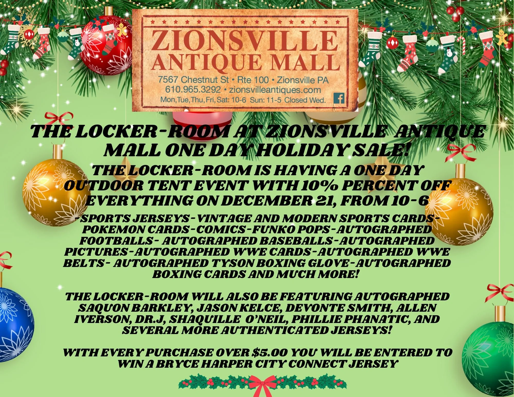 Christmas Tailgate @ ZAM