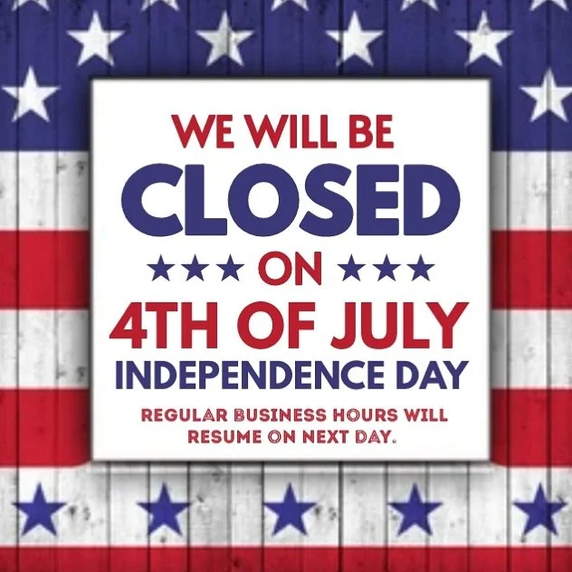 🇺🇸🇺🇸🇺🇸Happy 4th of July🇺🇸🇺🇸🇺🇸 
ZAM will be CLOSED today. We will resume regular business hours tomorrow.