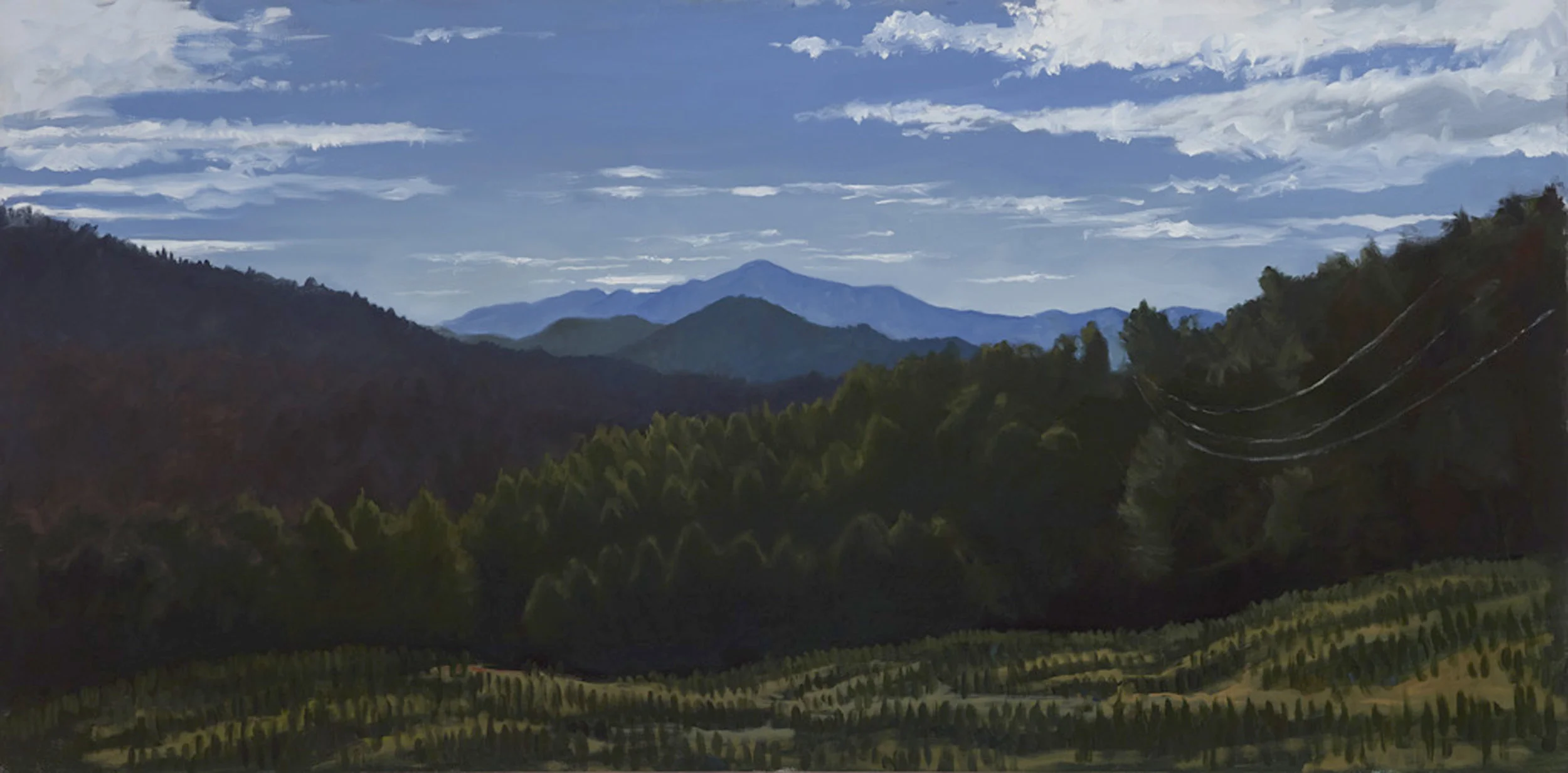 Black Mountains from Conley Ridge Road