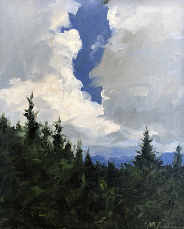 Mt. Mitchell Clouds