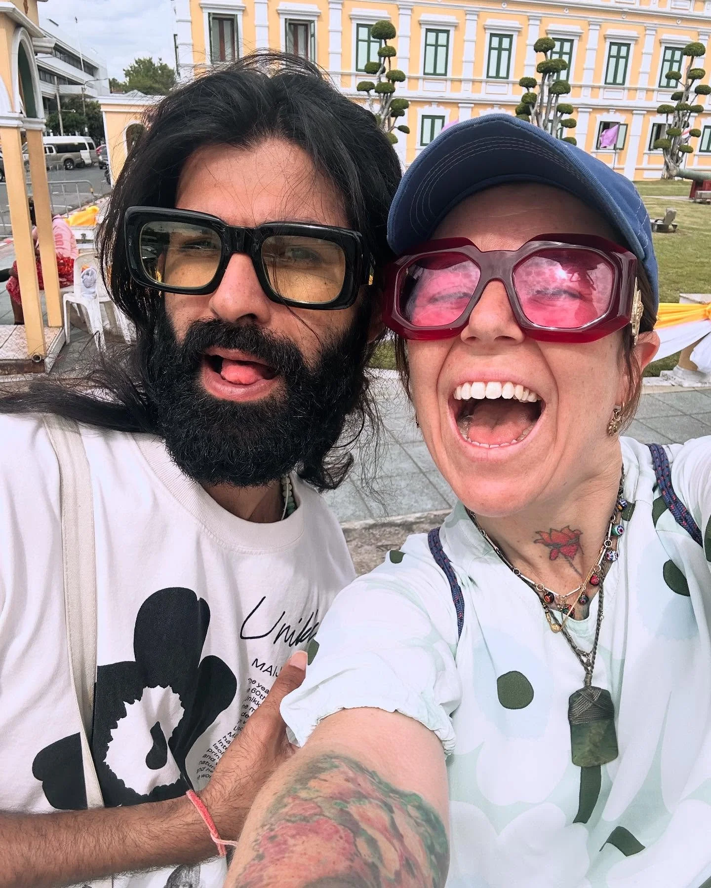 Goodbye Thailand ~ via Sydney (Bondi) ~ thru to Aotearoa 🌴 🥥 
///
Two weeks of soaking up and soaking in knowledges, waters, sunshine, stories, art and culture with my leading lady @mish.mash.radio.ensemble ~~~ post holiday blues have already kicke