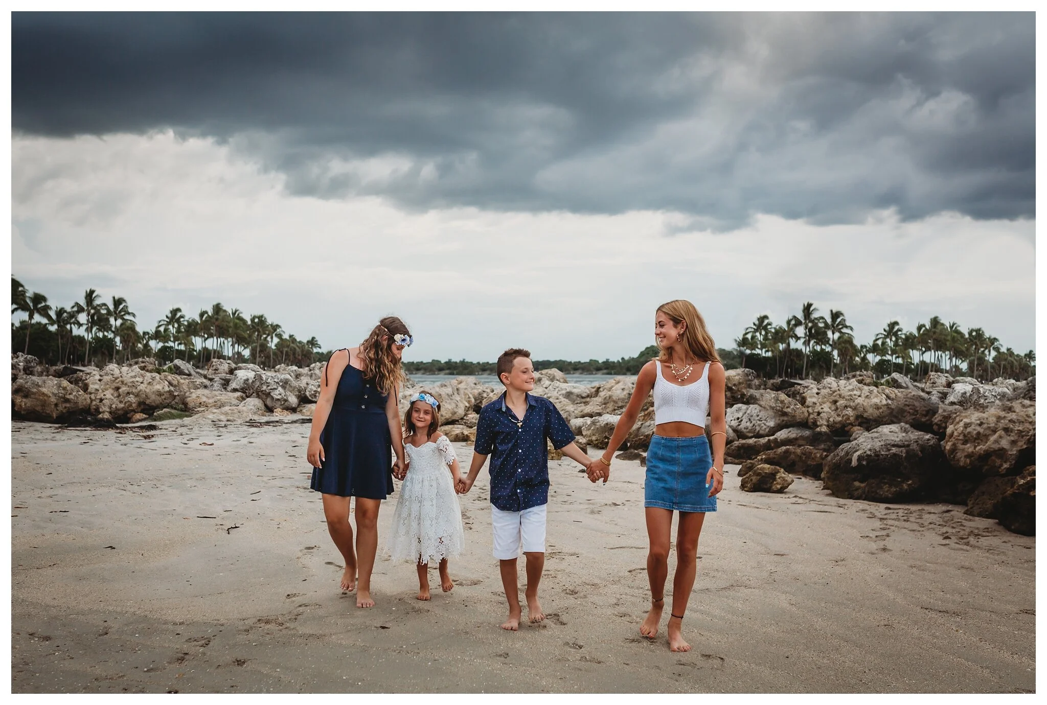Mecchia Family | Jupiter, Florida Family Photographer | Dubois Park