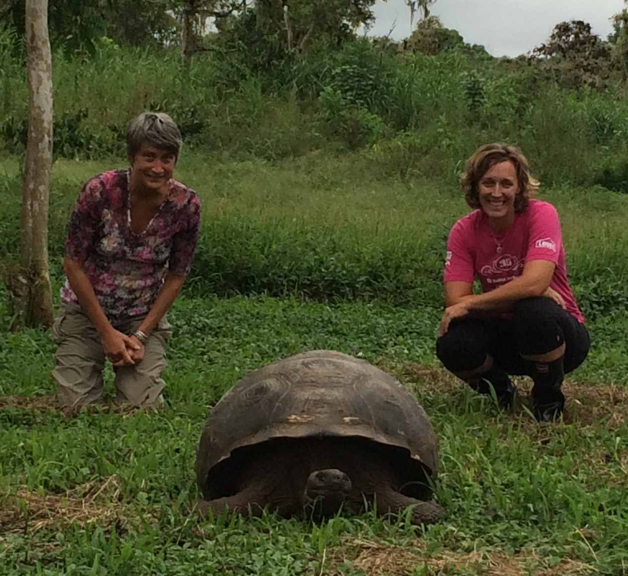 Spending time with people that matter made my list. My pal Ann, provider of many great life questions, hung out with a Turtle whose age exceeded both of ours in the Galapagos Islands this summer.