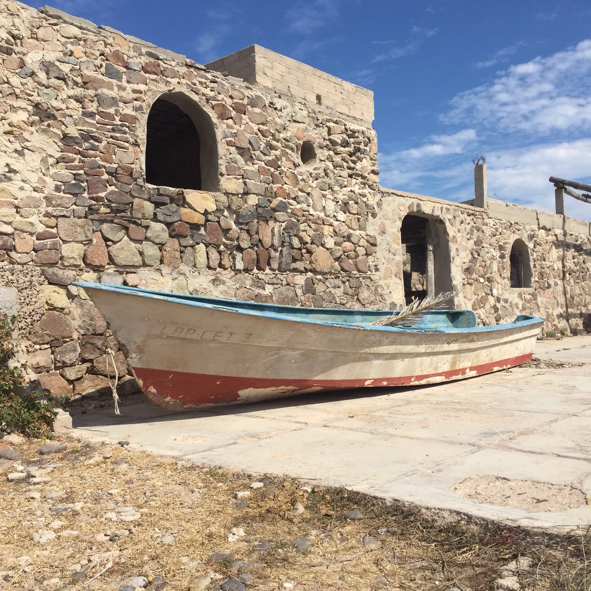 The home of Juan's grandparents.