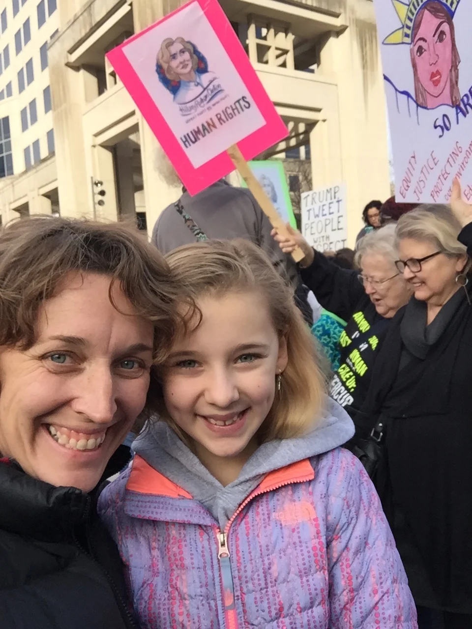 At 10, Caroline knows now the power of joining together with our voices and actions for change.