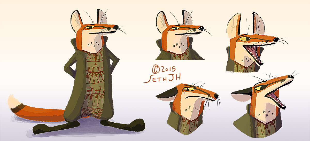 Taiga Game Concept: Fox