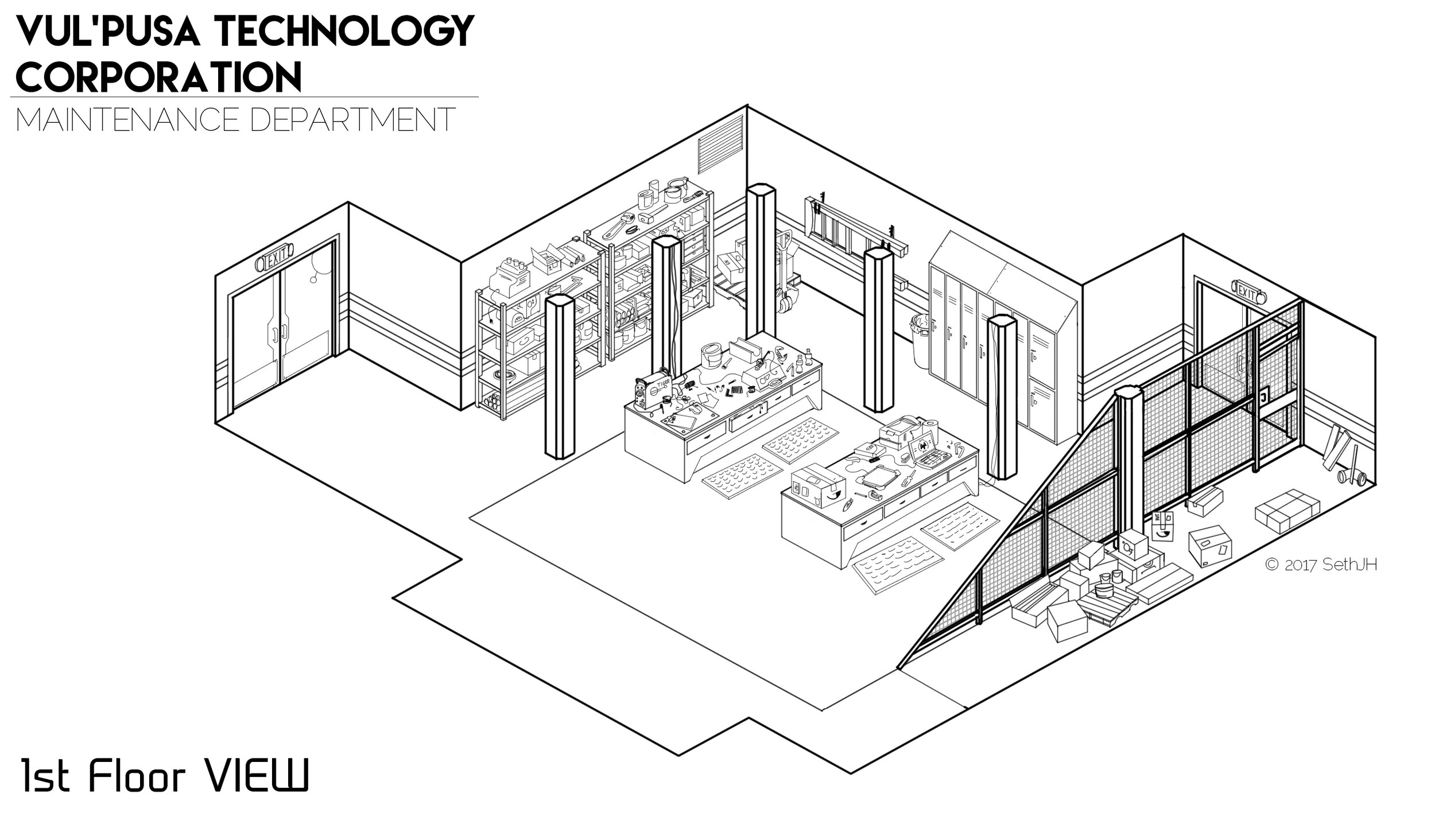 Vul Tek Maintenance Concept 1st Floor