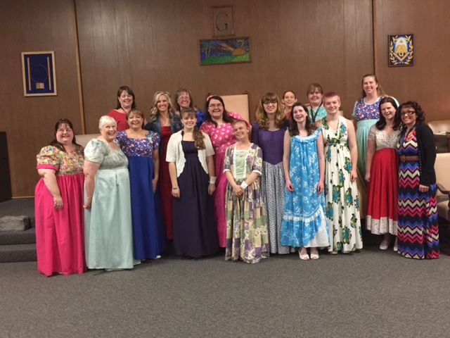 Congratulations to the girls and the adults as well on a great initiation night! Ceremony was held last March 8th at our lodge.