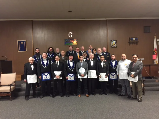 Welcome to the craft Bro. Josh! Special thanks to our brothers at Maya lodge 793 and nearby Evergreen 259 for visiting and filling upthe sidelines.