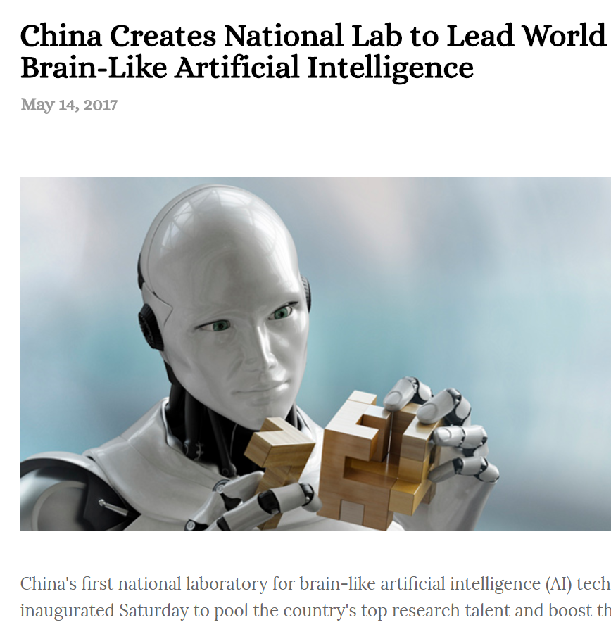 China's brain-like AI