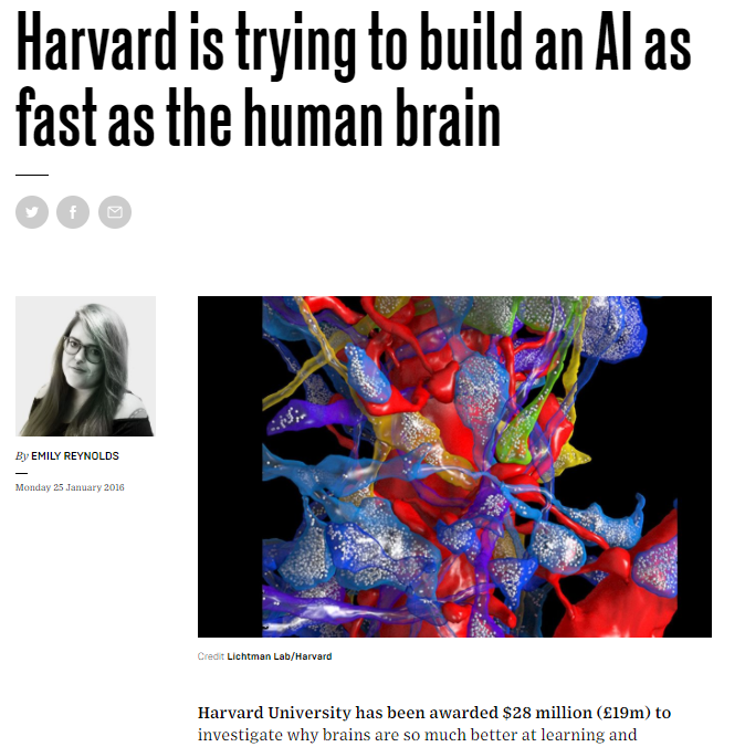 Harvard's AI as fast as the human brain