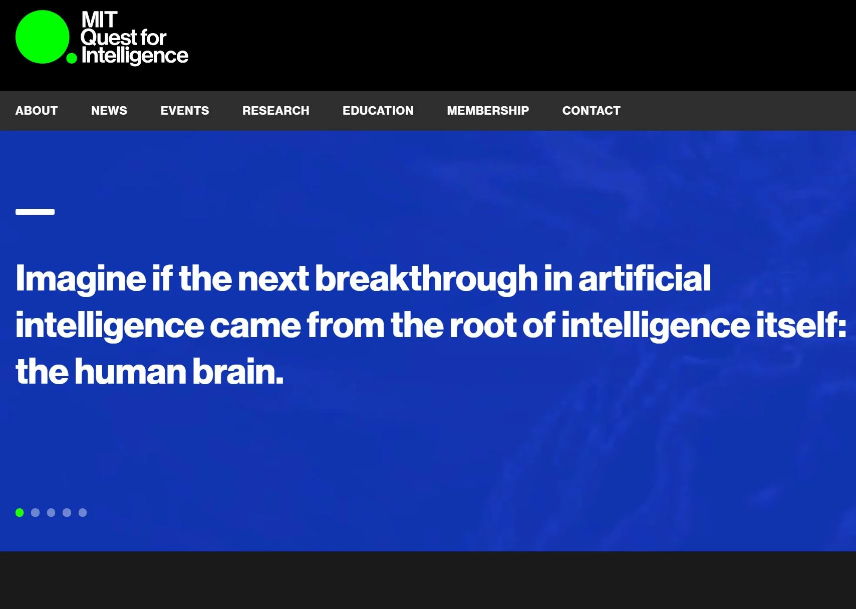 MIT Quest for Intelligence