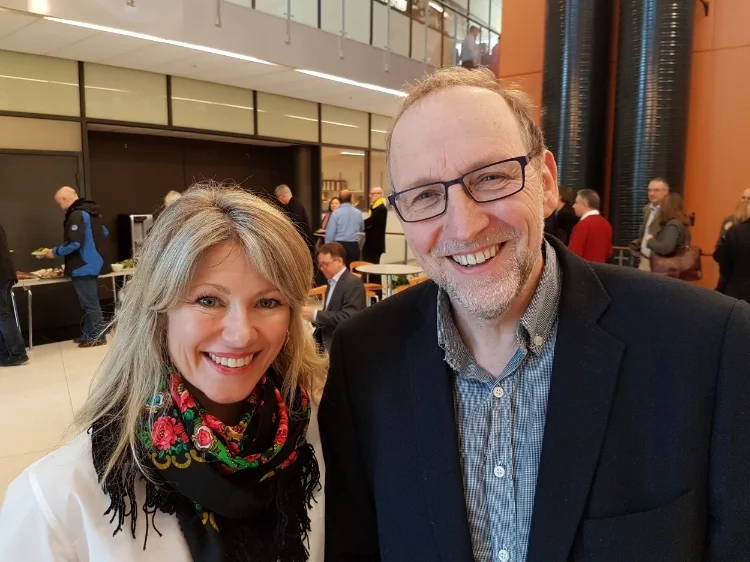 Siri kalvig, daglig leder i forskningsNettverket miljøvennlig energi og bjarte dybvik, daglig leder i universitetsfondet.