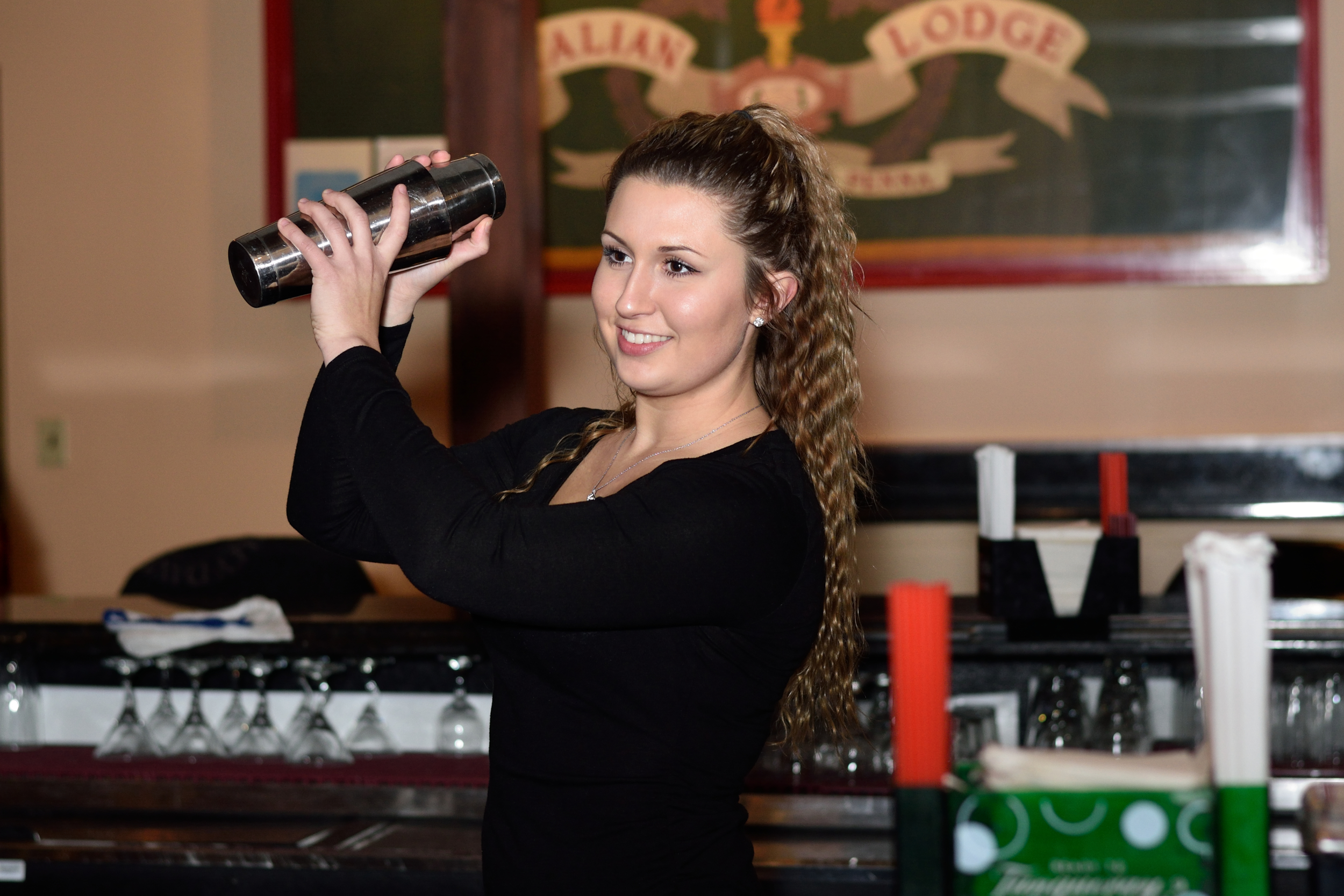 At the Hershey Italian Lodge, we have the friendliest bartenders!