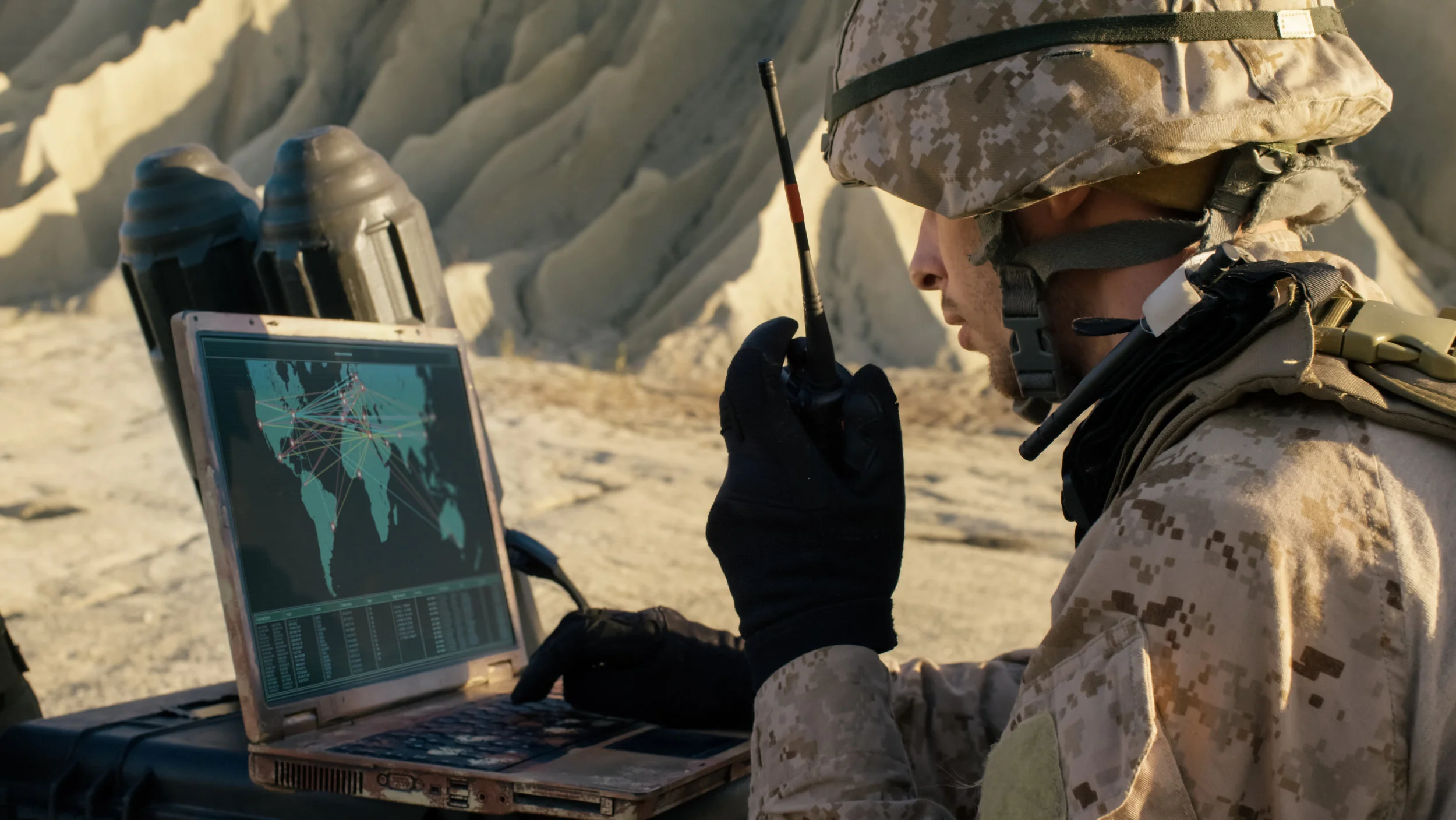 The US military is the best example of how to apply technology under extreme conditions.