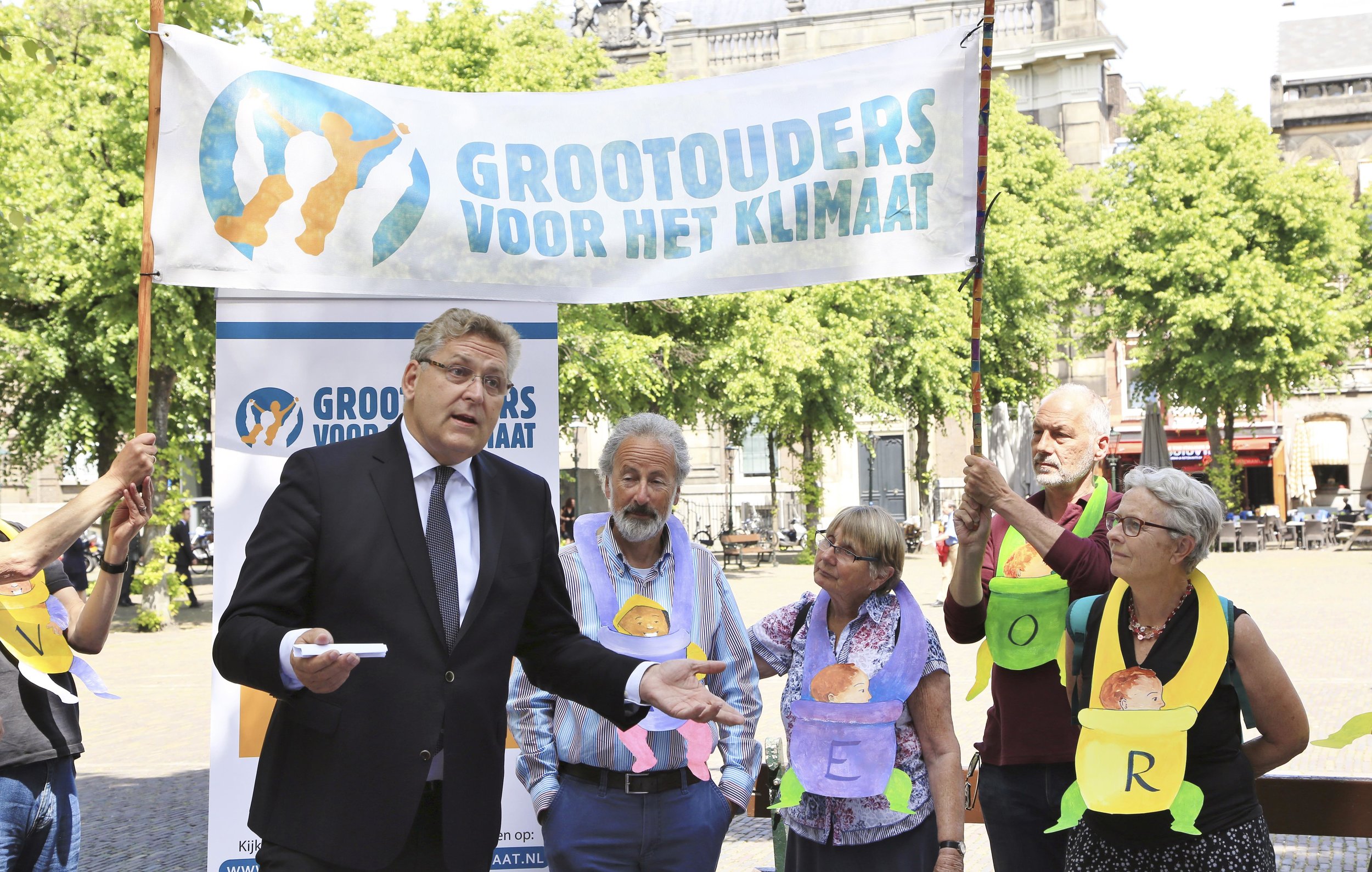 Dutch grandparents for climate action, 2017. Credit: Shutterstock.com