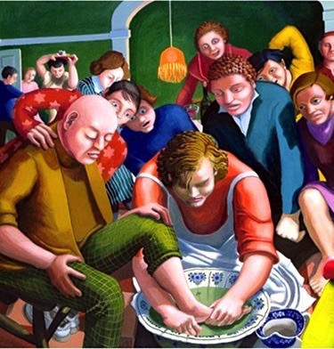 The Foot Washing – Dinah Roe Kendal