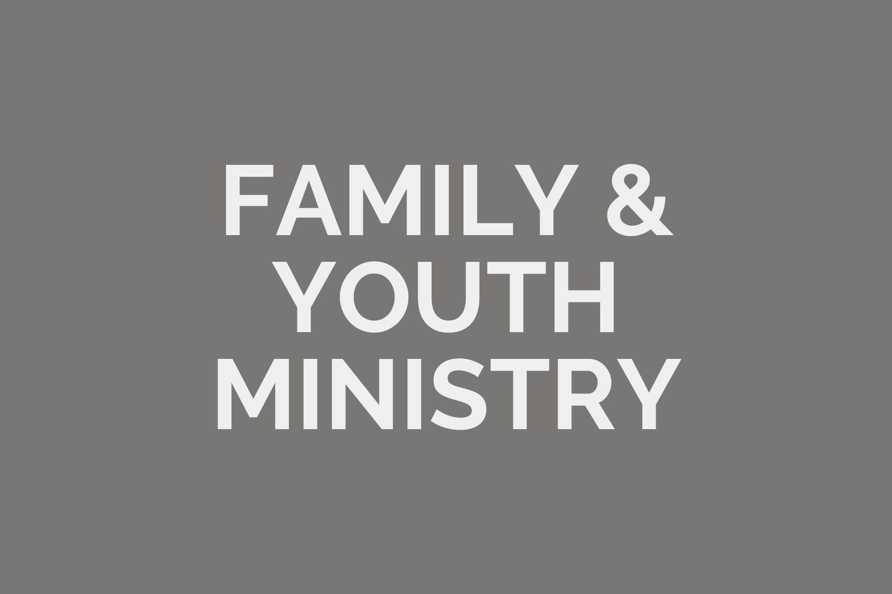 Small Groups — Immaculate Conception Catholic Church