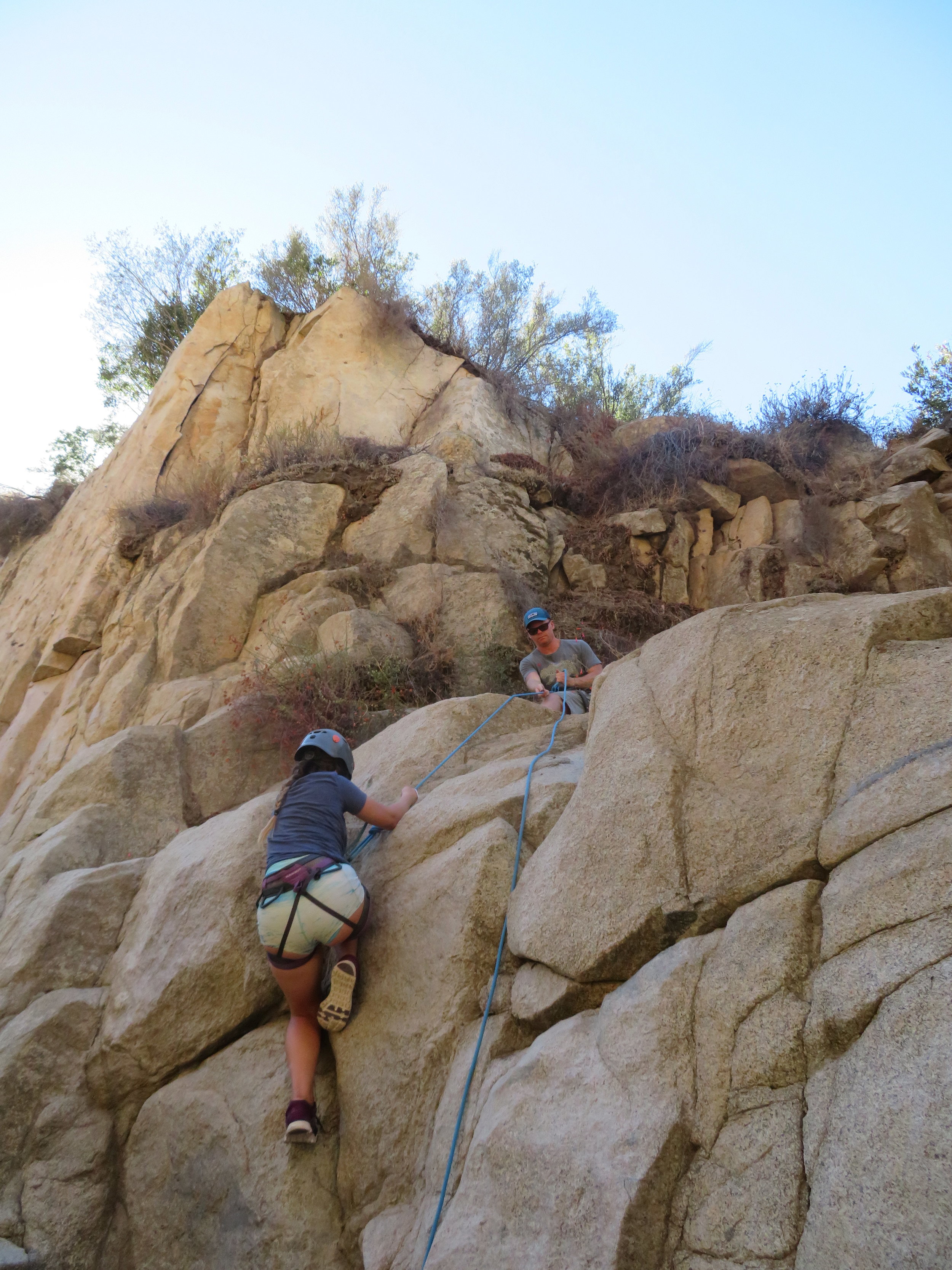 Climbing ella lea eric belisa ortega highway seal pups outdoorsIMG_0476.JPG