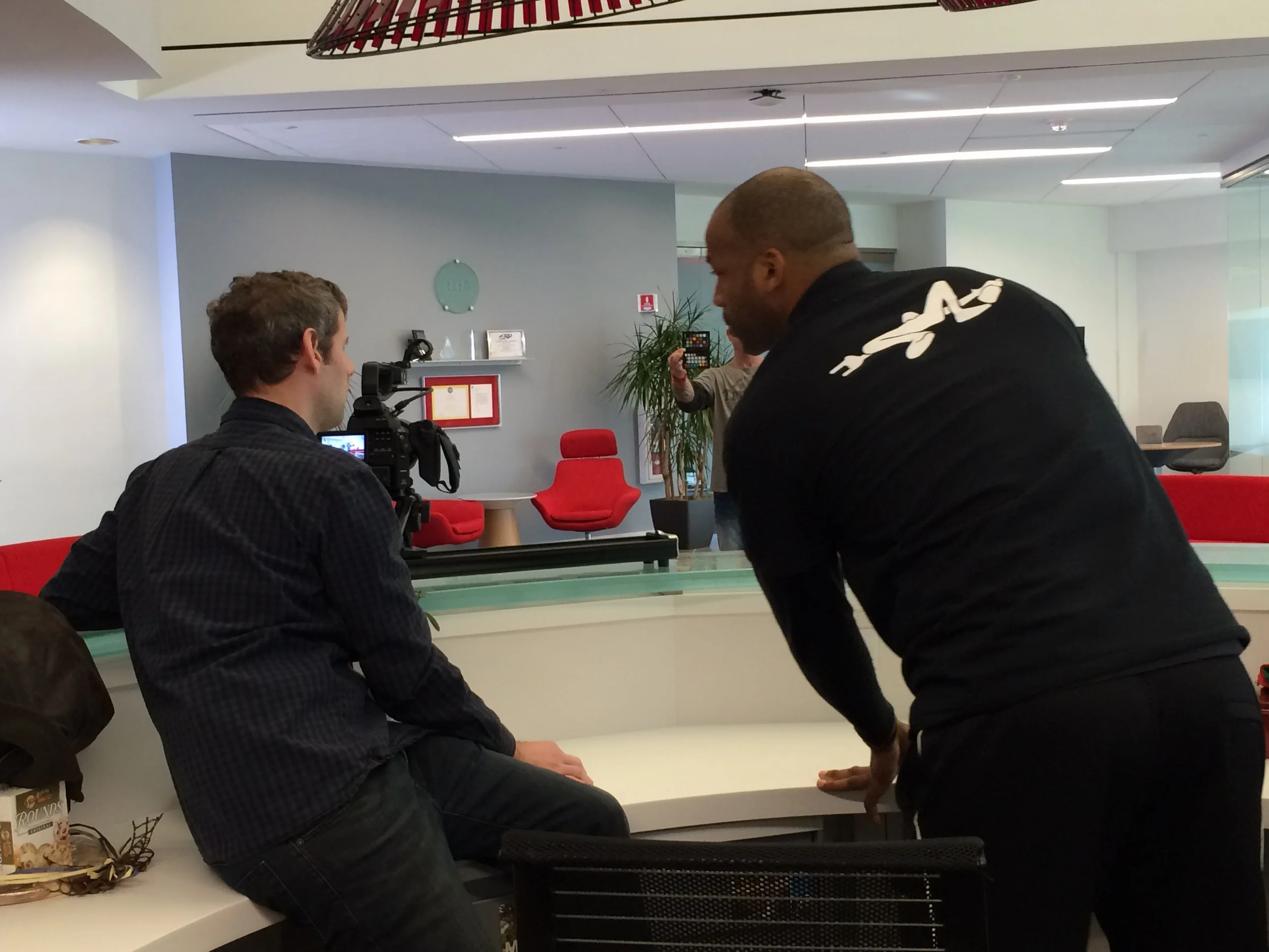 Brad Wilser and David Pratt Stategize