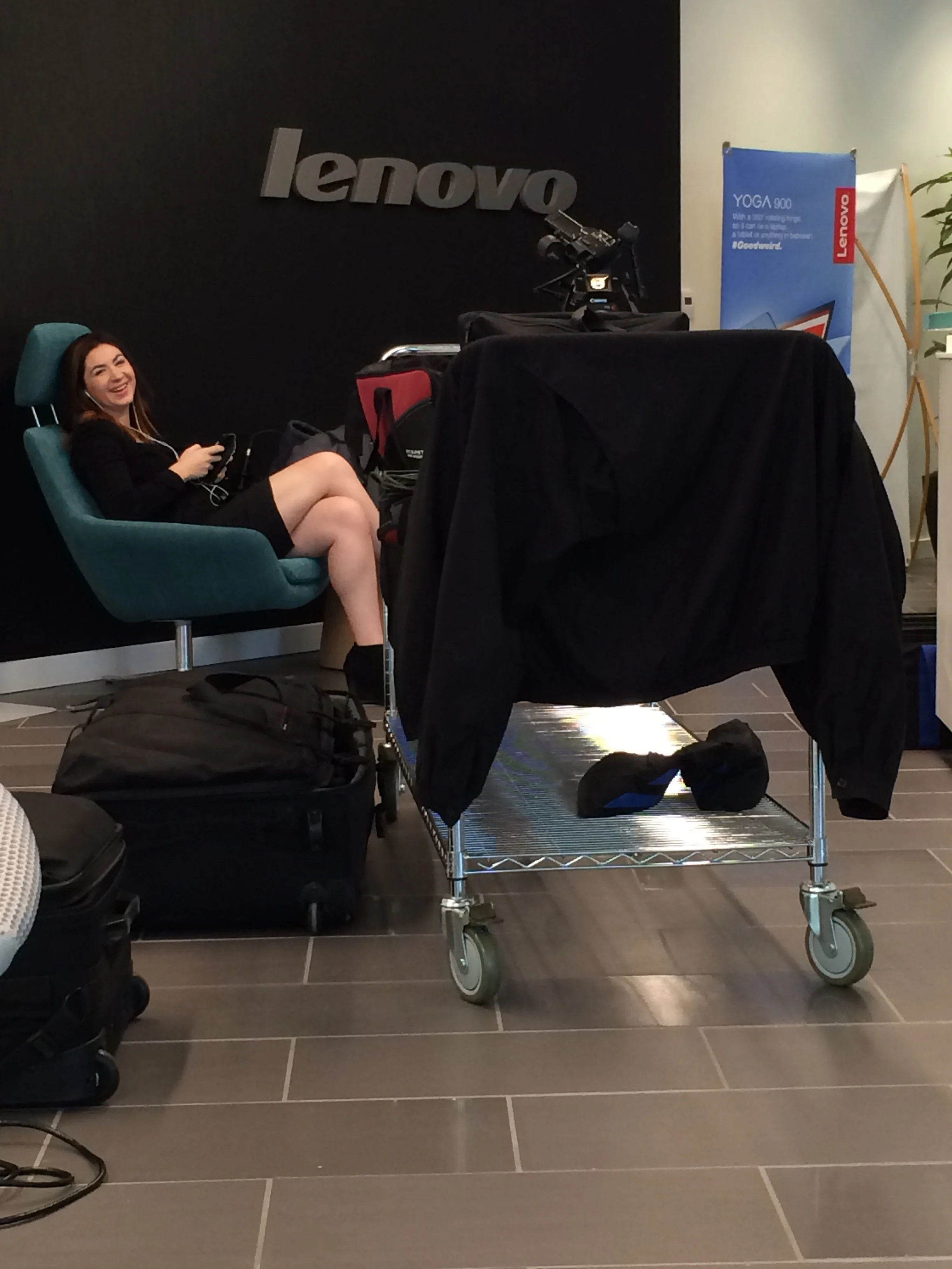 Jenn Halweil Busted for Working Hard