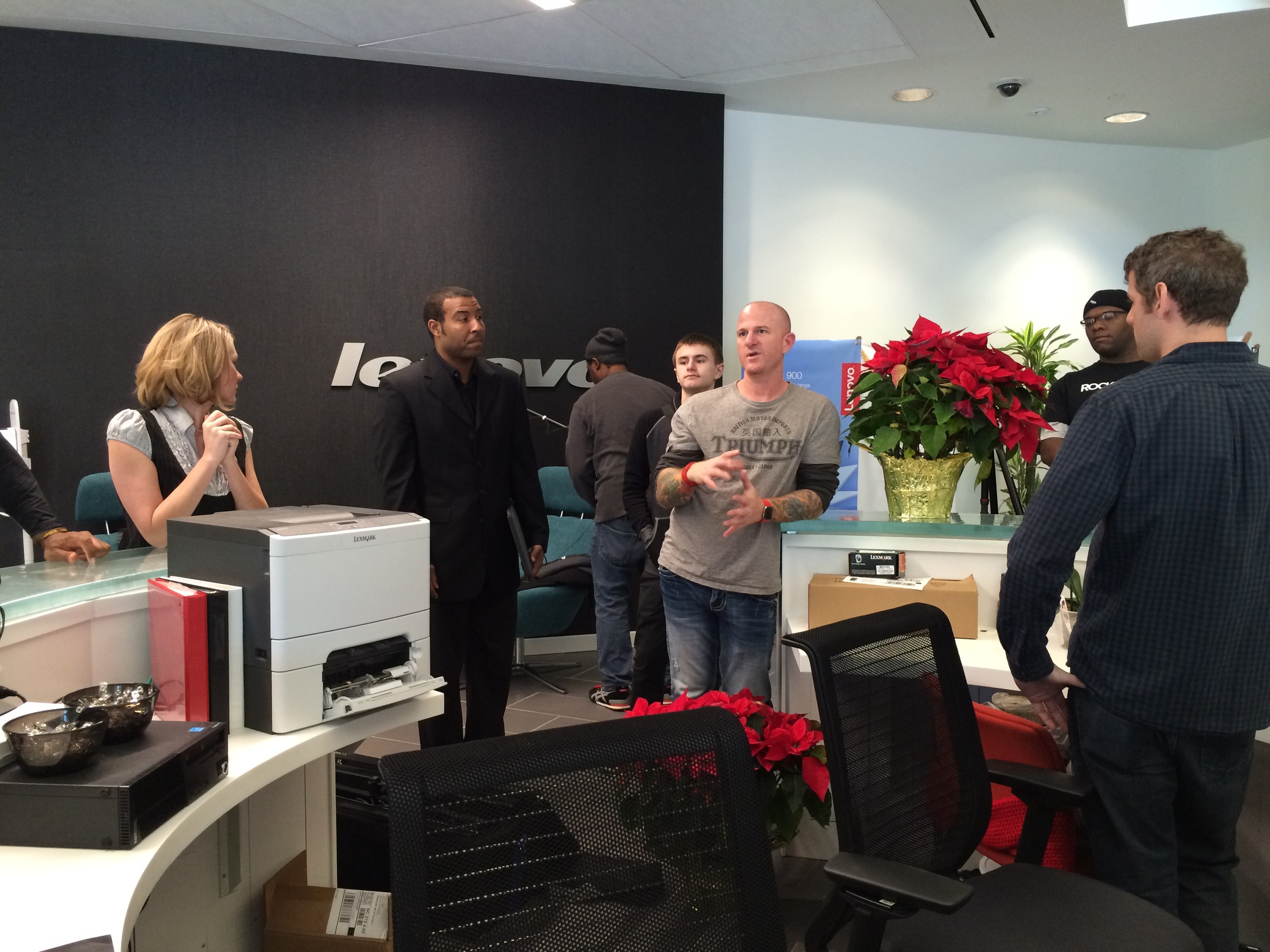 Rusty Worden Directing Lenovo Miix Shoot
