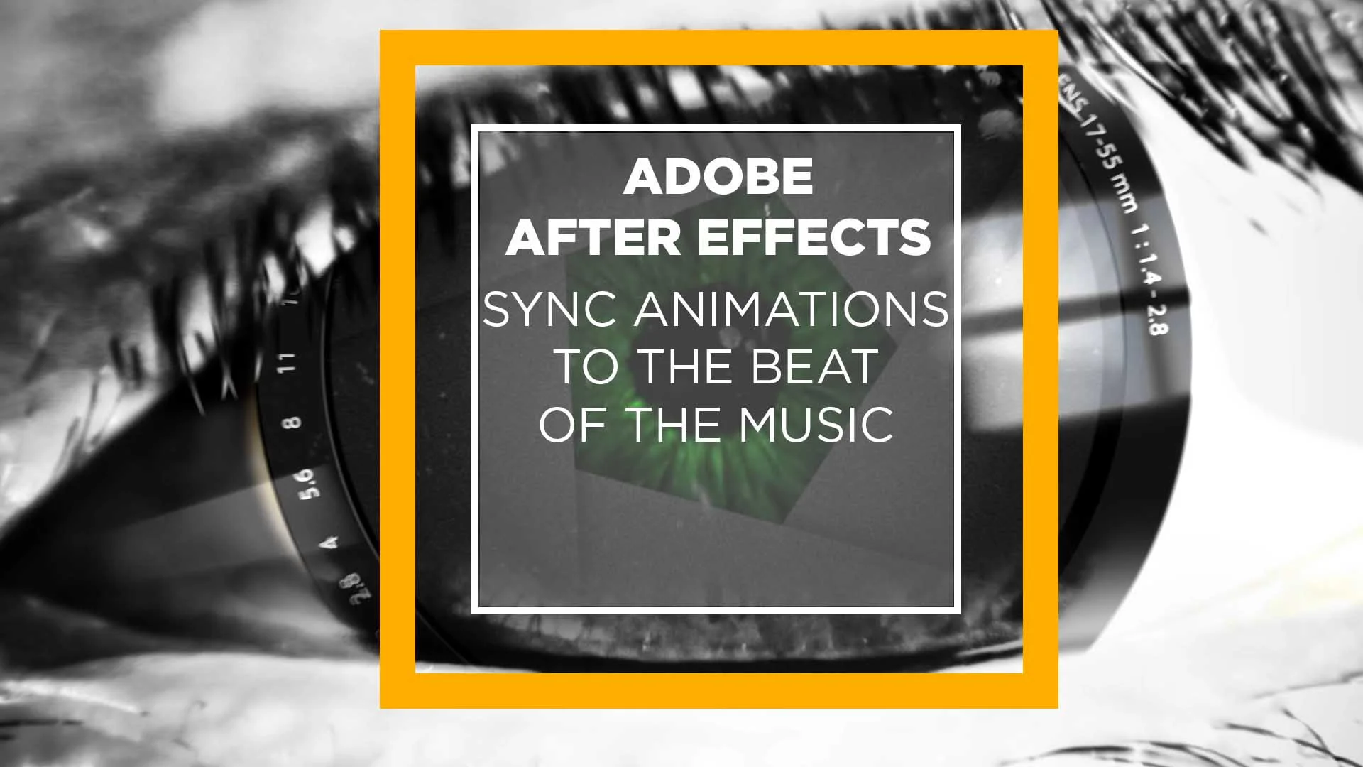 After Effects - How to Sync Animations to Music 