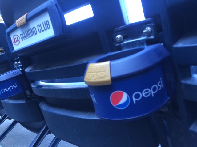 Stadium Cup Holder Advertising