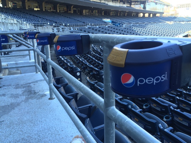 Stadium Cup Holder Advertising